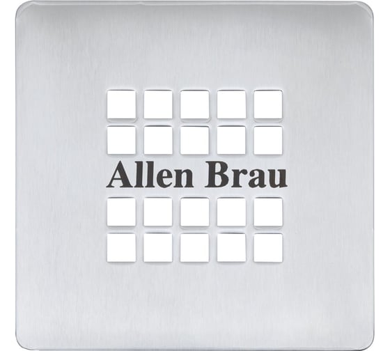 Накладка сифона ALLEN BRAU Priority цвет нержавеющая сталь 8.310N1-SS 00325524