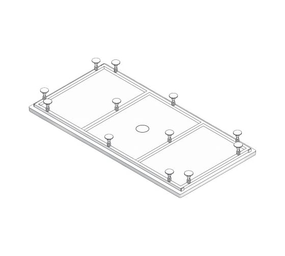 Экран Good Door ABS 1400x700 белый ЭЛ00065