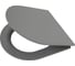 Сиденье BelBagno COLORATO дюропласт, soft close, металлическое крепление, серое матовое BB062SC-GR 1