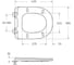 Сиденье BelBagno COLORATO дюропласт, soft close, металлическое крепление, чёрное матовое BB062SC-MB 3