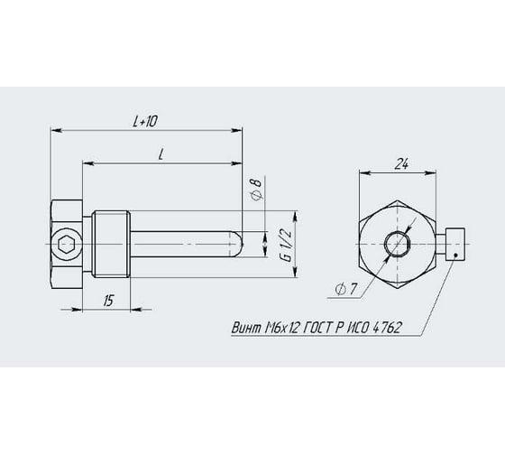 Гильза погружная КЭАЗ OptiSensor TH-200 289266