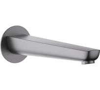 Излив для ванны Aquatek AQ1141BGM БЕТТА 224 мм, шлиф. черный хром 00000139694