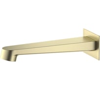 Излив для ванны Aquatek AQ1241BG ОБЕРОН 183 мм, шлиф. золото 00000139803