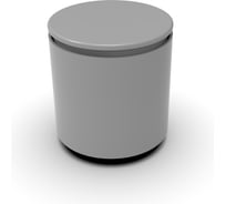 Ручка дверная пластиковая для систем перегородок Диал 2 штуки, диаметр 50 мм, цвет серый 4687206150799