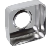 Чашка декоративная MasterProf 60х25х20мм, квадрат, нерж, хром ИС.131442