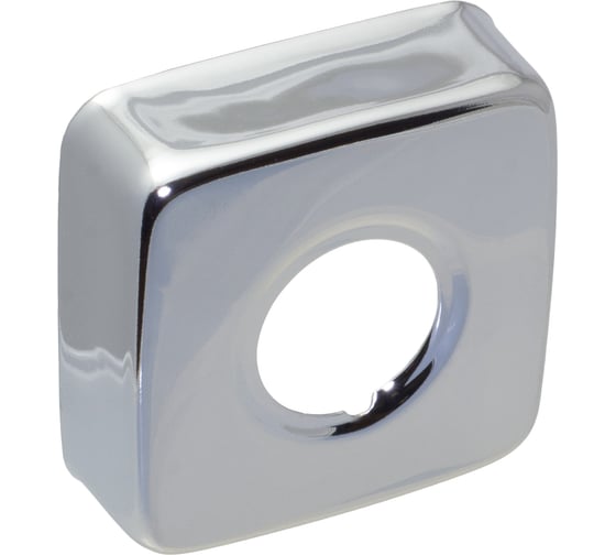 Декоративная чашка отражатель MasterProf 3/4", 60х25х20мм, квадрат, нерж, хром ИС.131442