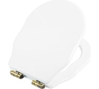 Сиденье BelBagno BOHEME МДФ, Soft close, металлическое крепление, петли бронза BB115SCM-BRN