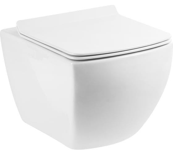 Сиденье дюропласт BelBagno CARINA soft close, металлическое крепление BB1077SC