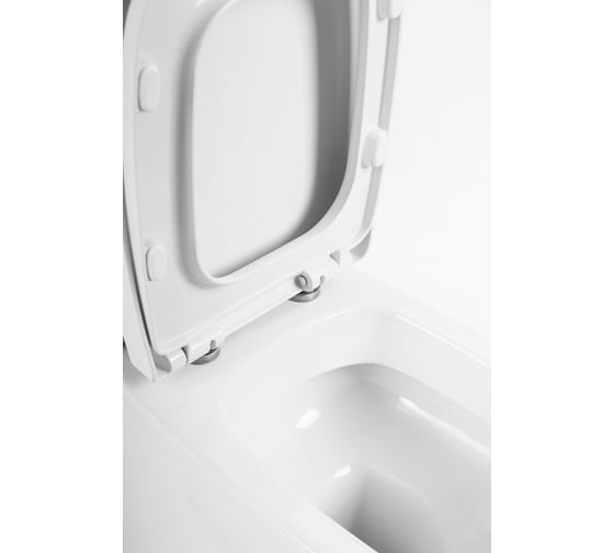 Сиденье дюропласт BelBagno LAGO soft close, металлическое крепление BB128SC