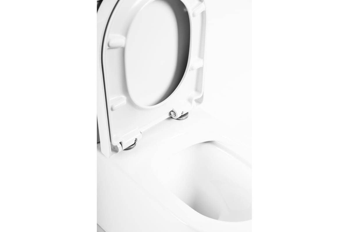 Сиденье дюропласт BelBagno MARINO soft close, металлическое крепление ...