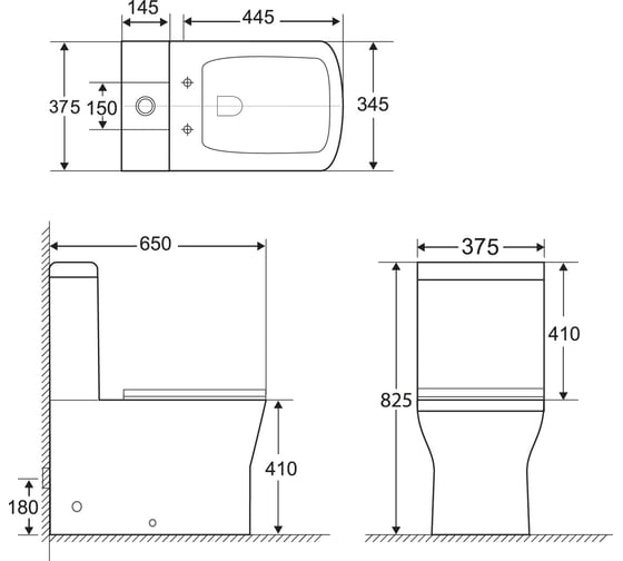 Бачок BelBagno ROMANO BB248T