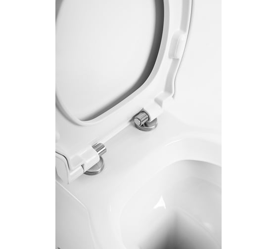 Сиденье дюропласт BelBagno SABRINA soft close, металлическое крепление BB122SC