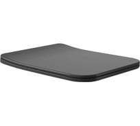 Сиденье с микролифтом AQUEDUTO AQD MACIO, черный матовый MAC0440