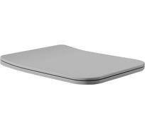 Сиденье с микролифтом AQUEDUTO AQD MACIO, серый матовый MAC0430