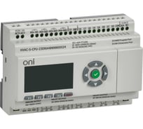 Модуль ONI ПЛК HVAC S ЦПУ 8DI 8DO 1AI 4PT 2AO LED RS485 HVAC-S-CPU23DRA48NNN00024