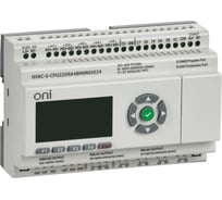 Модуль ONI ПЛК HVAC S ЦПУ 6DI 6DO 1AI 5PT 4AO LED RS485 HVAC-S-CPU22DRA48NNN00024