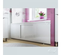 Экран под ванну Alavann Crystal 150 см, раздвижной ALV0255003