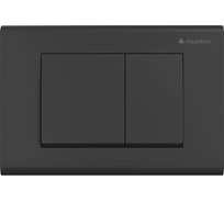 Панель смыва Aqueduto AQD QUADRADO черный матовый QUA0140