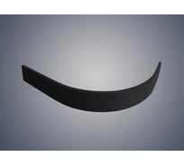 Панель WeltWasser SKR12090-BL L/R 1180х880х100 мм., черный 10000004426