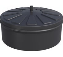 Заглушка тройника сэндвича Металлик и Ко с к о 210x150, Оц 0.50 AISI 430 0.50, конденсат, RAL 9005, терм. о О0000148166