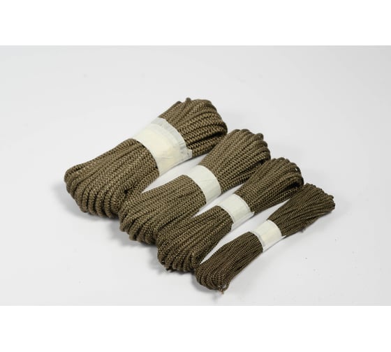 Шнур базальтовый ВЗТМ Expert Braided Basalt Cord, диаметр 10 мм, бухта 25 м ШВ-10 (21)