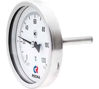 Термометр РОСМА БТ-51.220 (0-120С) ДК100 L=64 G1/2, коррозионностойкий, 1.5 D070-02843