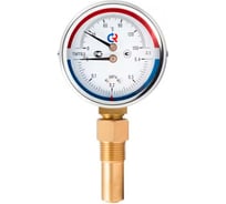 Термоманометр РОСМА ТМТБ-31Р.2 (0-120С) (0-1.6МПа) ДК80 L=64, G1/2, класс точности 2.5 D070-03352