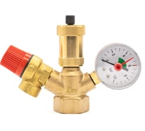 Группа безопасности для котла Doron 1", 3 бар, МИНИ 016200