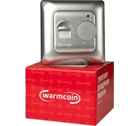 Терморегулятор механический Warmcoin W70 серебро Термостат_RTC_70.26_серебро
