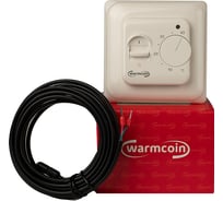 Терморегулятор механический Warmcoin W70 бежевый Термостат_RTC_70.26_бежевый