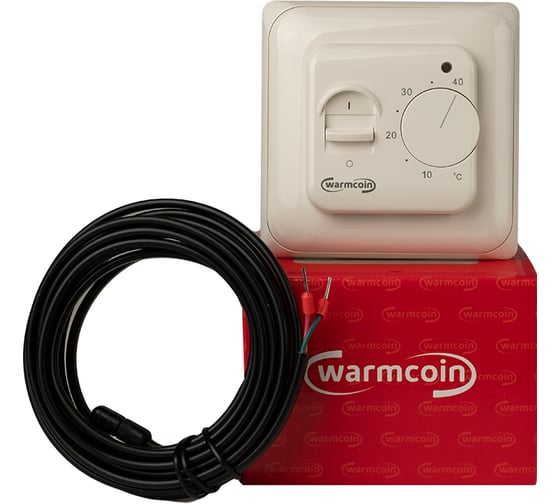 Терморегулятор механический Warmcoin W70 бежевый Термостат_RTC_70.26_бежевый