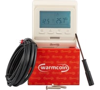 Терморегулятор программируемый Warmcoin W51 бежевый W51_beige