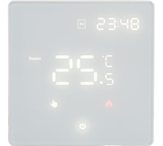 Терморегулятор программируемый с WiFi Warmcoin W500i SNOW W500_белый_WIFI
