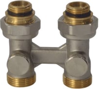 Узел нижнего подключения Heaton Ду15 Ру10 1/2x3/4" ПУ прямой, в/к двухтр 022-1702