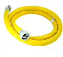 Газовая ПВХ подводка Сибирячка Ду 15 г/г 2500мм, желтая PV15GG-25YS