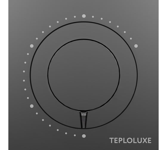 Терморегулятор механический Теплолюкс Solus черный 100037059700
