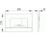 Клавиша смыва Pestan Fluenta ACTIVE хром глянец 63422 2