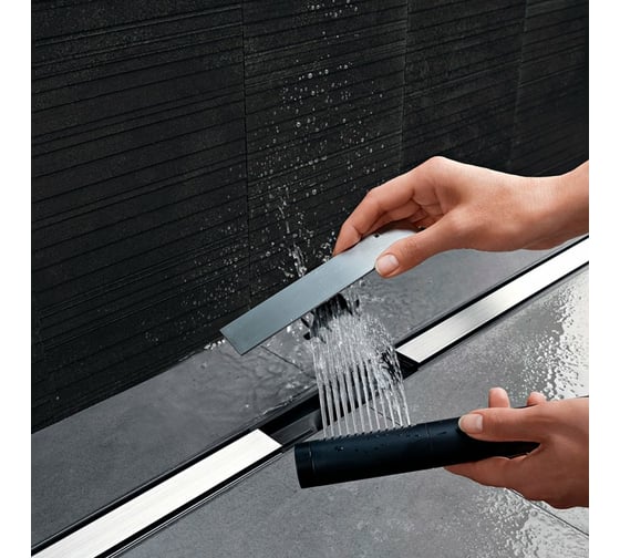 Крышка душевого канала Geberit 154.450.KS.1 CleanLine20 L=30-90 см 00066791