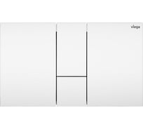 Панель смыва Viega Prevista Visign for Style 24 белая 773281 00057324