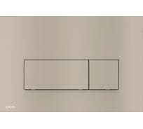 Кнопка управления для скрытых систем инсталляции AlcaPlast M57-N-M NICKEL-мат 334116 00334116