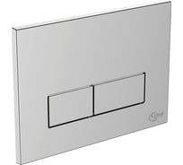 Двойная хромированная панель смыва для встраиваемого бачка Ideal Standard W3708AA 00045583