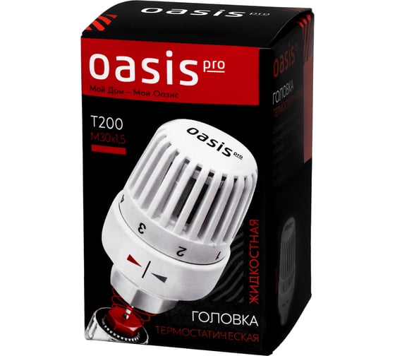 Термостатическая головка OASIS Pro T200
