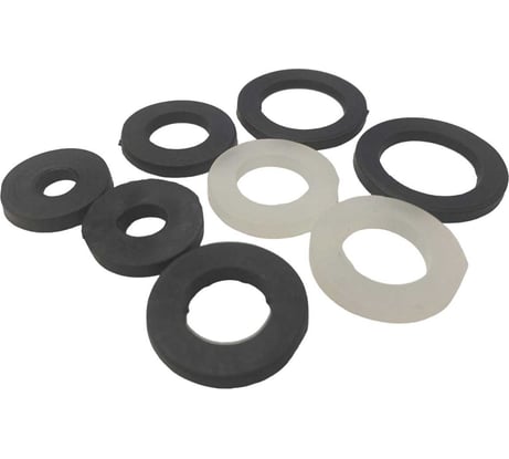 Набор прокладок для сантехнических приборов MasterProf 8 шт ИС.131416