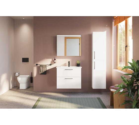 Клавиша смыва для инсталляции VitrA Loop O, матовая черная 740-0511