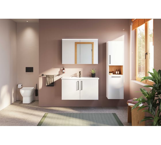 Клавиша смыва для инсталляции VitrA Loop O, матовая черная 740-0511