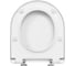 Сиденье VitrA Liquid, мет.пет, вер.кр, soft, белое 137-003-009 2