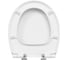Сиденье VitrA MemoriA, мет.пет, вер.кр, soft, быстросъемное, белое 106-003R009 2