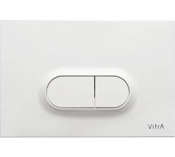 Клавиша смыва для инсталляции VitrA Loop O, белая 740-0500