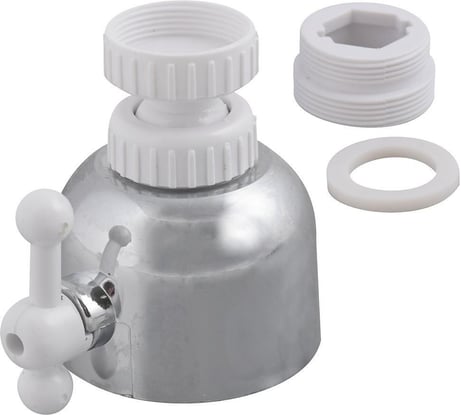 Насадка-рассеиватель на кран МУЛЬТИДОМ 6.8х4.5 см VL34-193