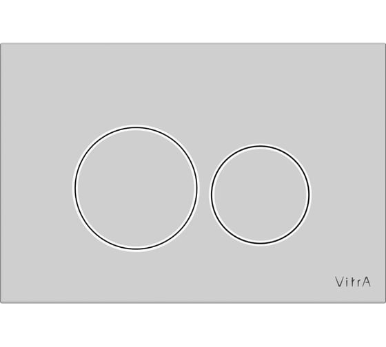 Панель смыва VitrA Origin глянцевый хром 740-2480
